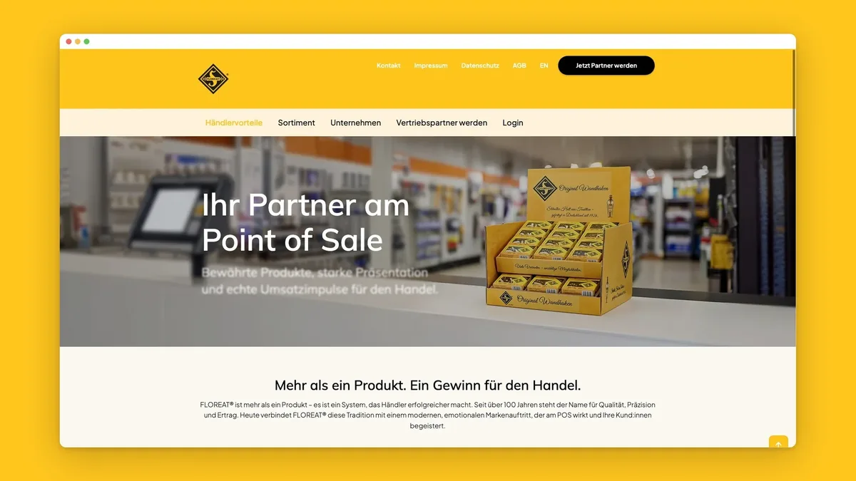 Seite Warum FLOREAT auf floreat.business