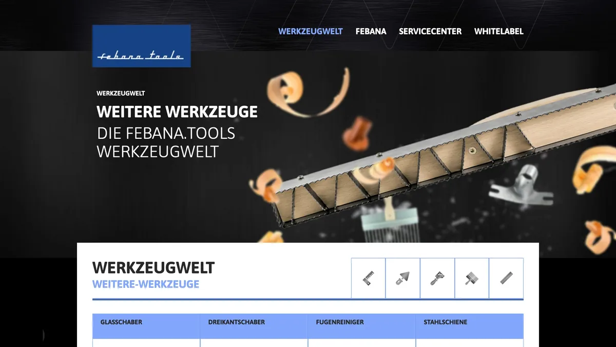 Werkzeugwelt Weitere Werkzeuge: Schneidlade mit fliegenden Holzspänen
