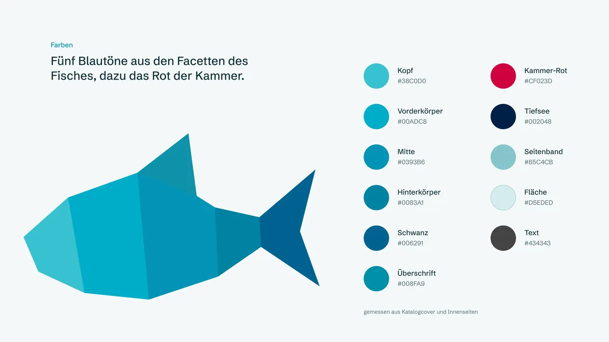 Farben aus dem Fisch