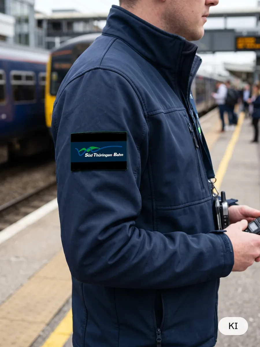Dienstjacke mit Logo (KI-Mockup)