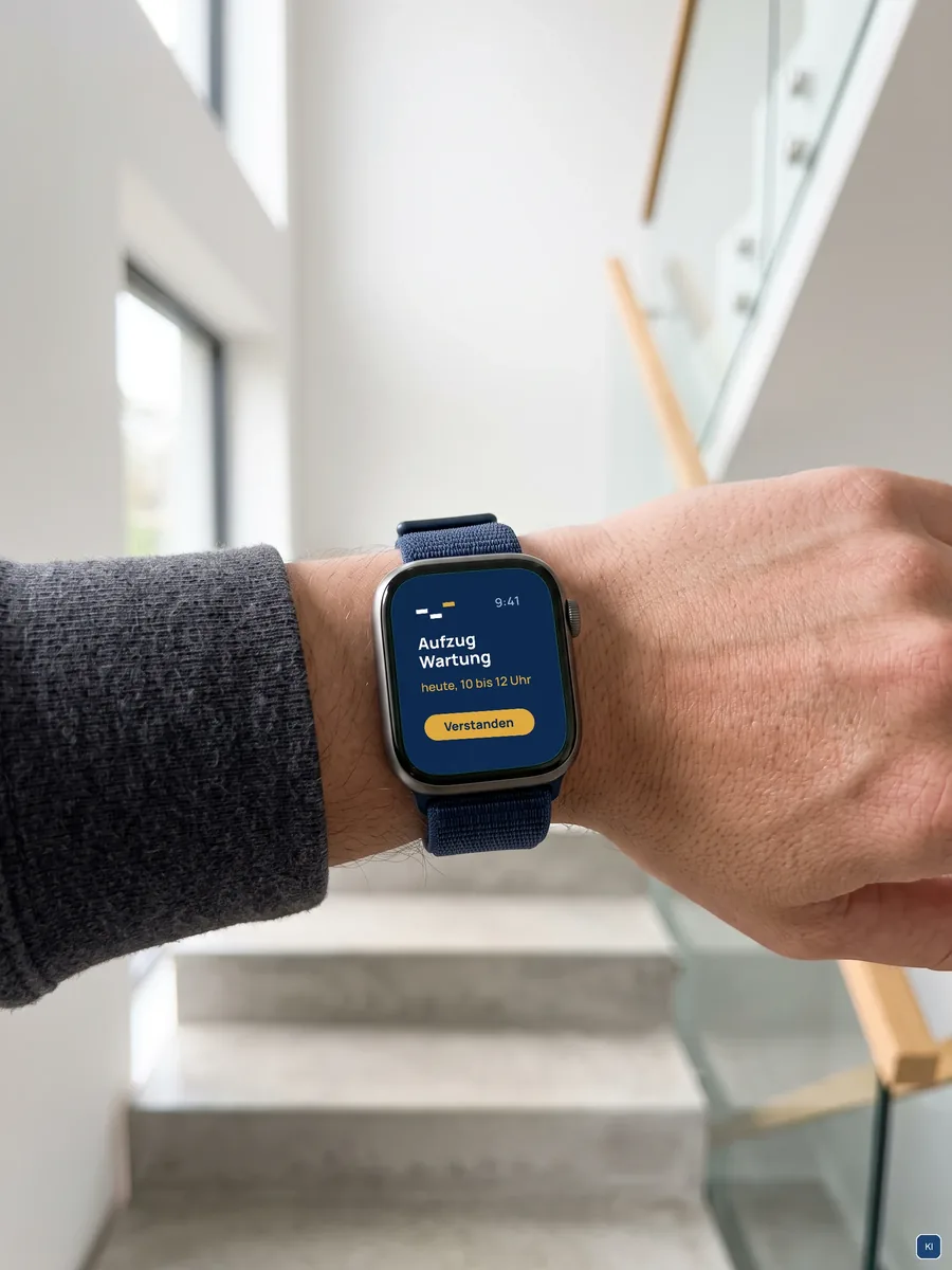proQura Gruppe: Bildvorschlag 11, Smartwatch wartung