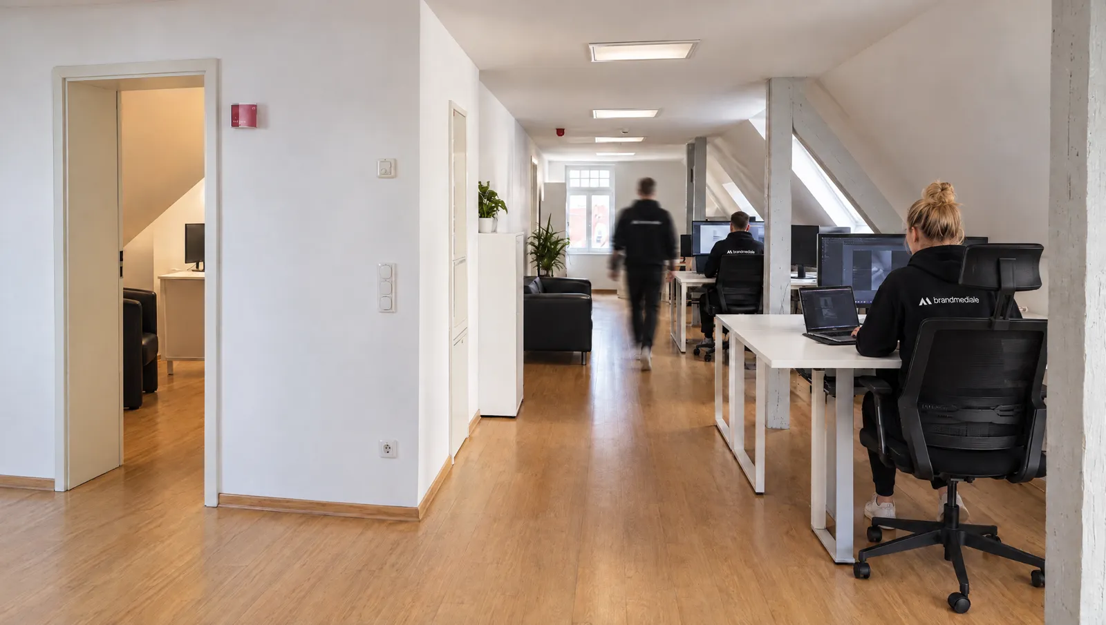 Büro von brandmediale in Erfurt